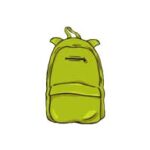Iskola táska zöld 0 Ft