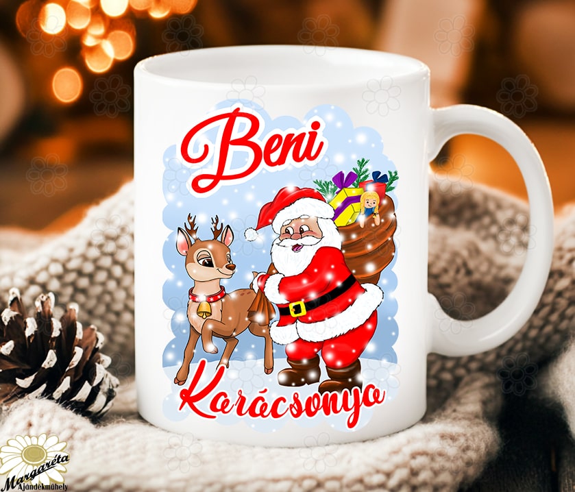Karácsonyi bögre