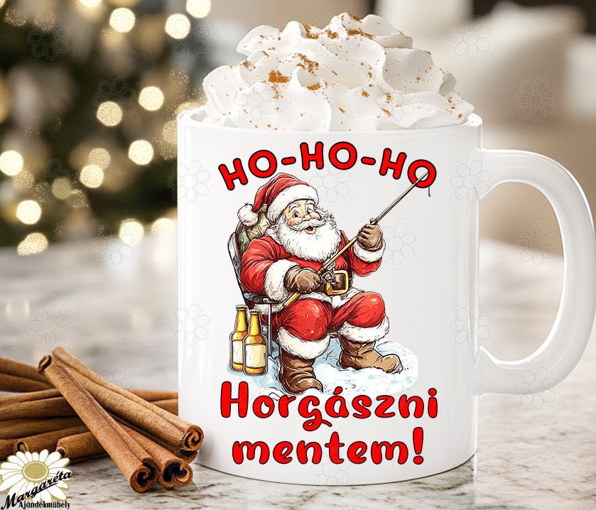 karácsonyi bögre