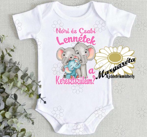 keresztelős póló body