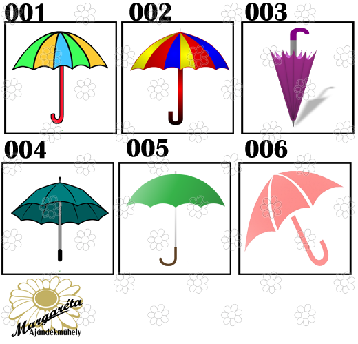 Ovisjel Esernyő választható csomagok